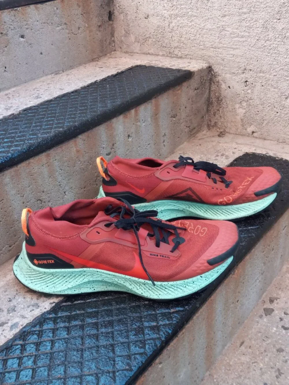 Nike Pegasus Trail 3 GTX GORE-TEX Rugged Orange Size 12 DC8793-800 Waterproof